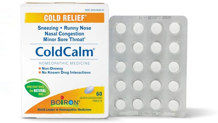 Boiron Coldcalm Homeopathic Medicine for Cold Relief 1