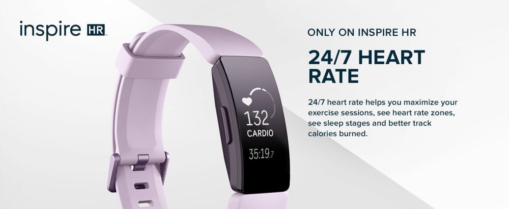 Fitbit Inspire HR Heart Rate and Fitness Tracker 1