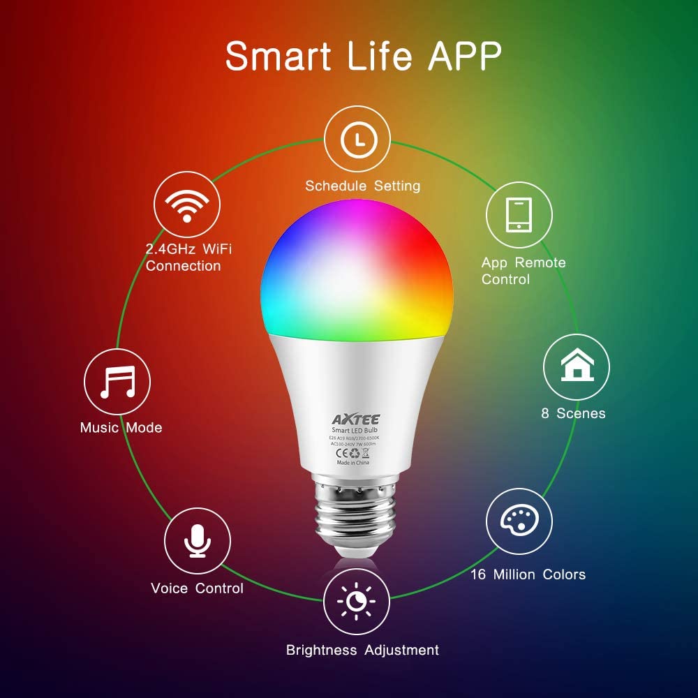 Axtee Best Smart Light Bulb