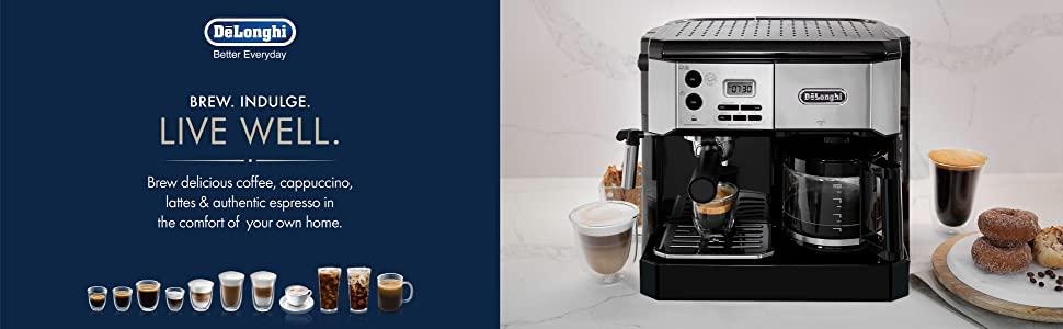 DeLonghi combination pump home espresso machine