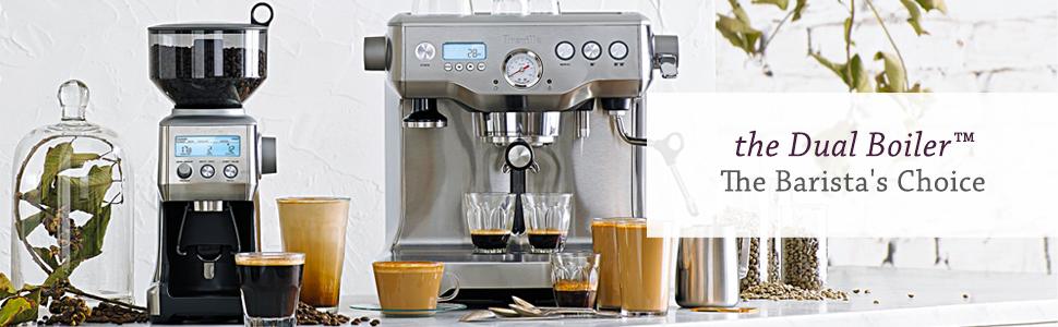 breville dual boiler home espresso machine