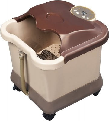 Carepeutic Deluxe Motorized Foot and Leg Spa Bath Massager