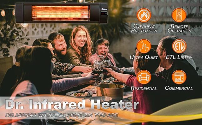 Dr. Infrared Heater DR 238 Outdoor Patio